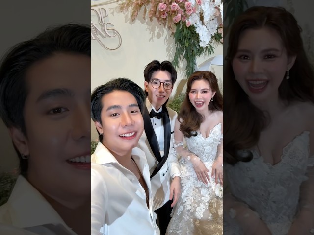 เมื่อผมแต่งตัวมางานแต่งพี่แป้ง ❤️ @zbingz #spd #งานแต่งพี่แป้ง