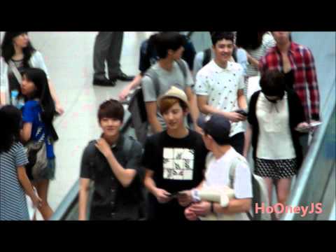 120727 EXO K at Incheon Airport go to Thailand