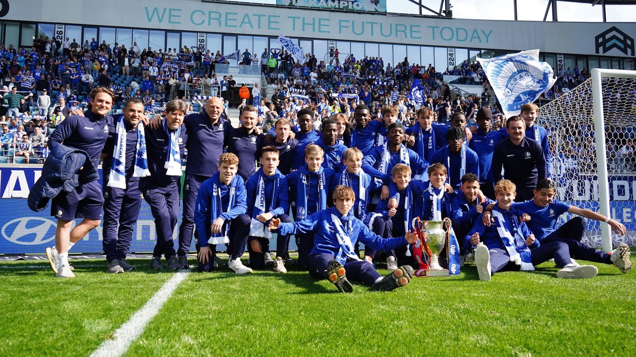 Huldiging Kampioenen U15