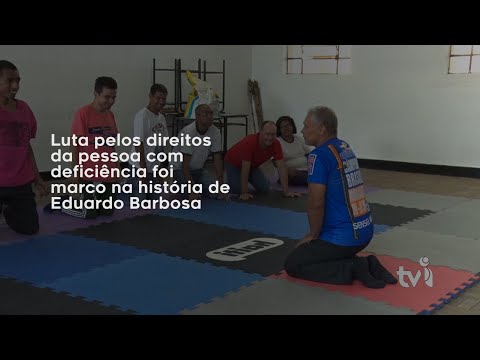 Vídeo: Luta pelos direitos da pessoa com deficiência foi marco na história de Eduardo Barbosa