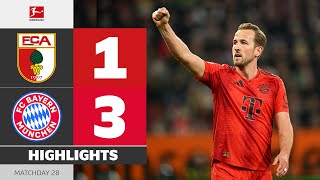 FC AUGSBURG — FC BAYERN | Highlights | Matchday 28 – Bundesliga 2024/25