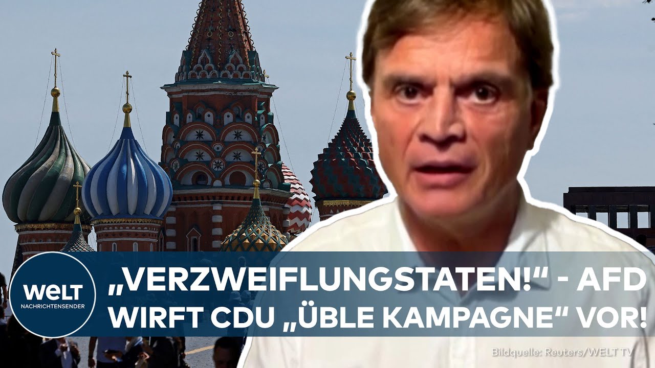 SPIONAGEVORWÜRFE: AfD giftet gegen die CDU! Bernd Baumann: "Muss nur auf Umfrageergebnisse sehen!"