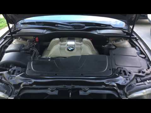 BMW 750Li E66 N62 Oil Cooler Thermostat Leak ...