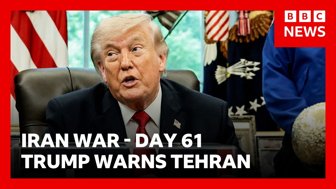 Trump urges Iran to 'get smart soon' and sign a deal | BBC News