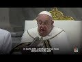 Pope Francis tells priests to consider their own sins in Holy Thursday address  - 02:00 min - News - Video