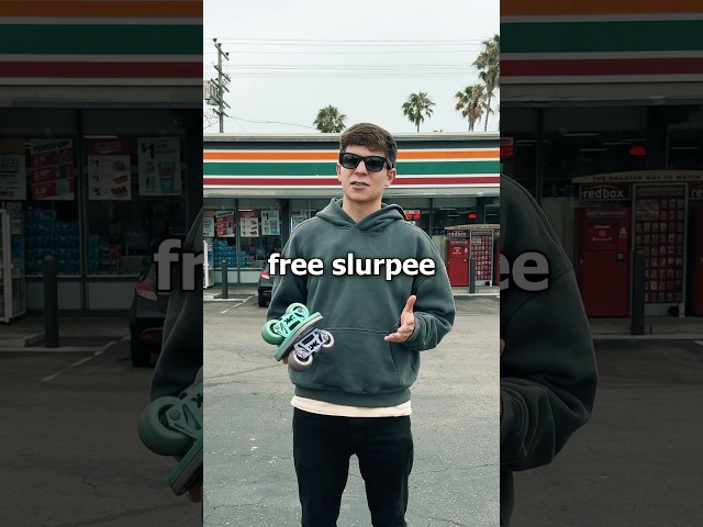 7-Eleven Tongue Tattoo!