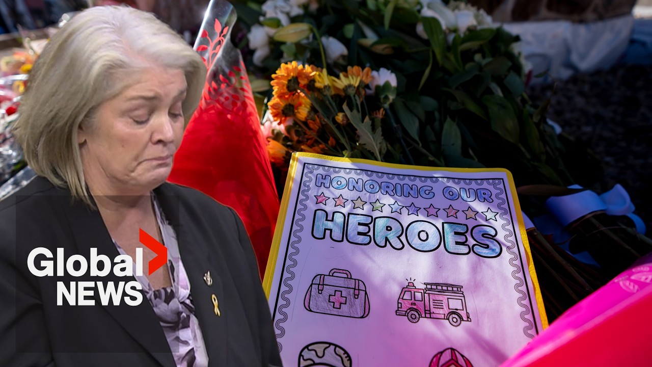 “I’m okay mom”: MP fights back tears as she pays tribute to fallen soldiers at CFB Wainwright