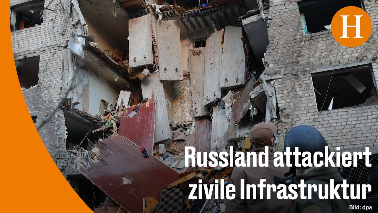Ukraine-Krieg: Russland greift Wohngebäude in Saporischschja an