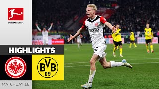 Frankfurt Takes Its Chances Against BVB | Eintracht Frankfurt — Borussia Dortmund | MD 18 Buli 24/25