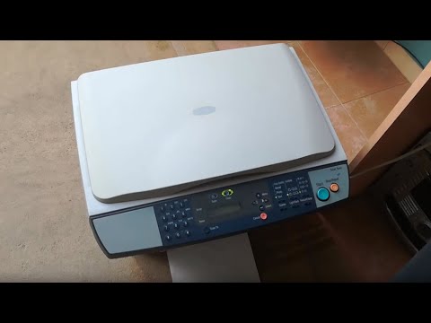 1380mf konica minolta ошибка принтер замени ролик