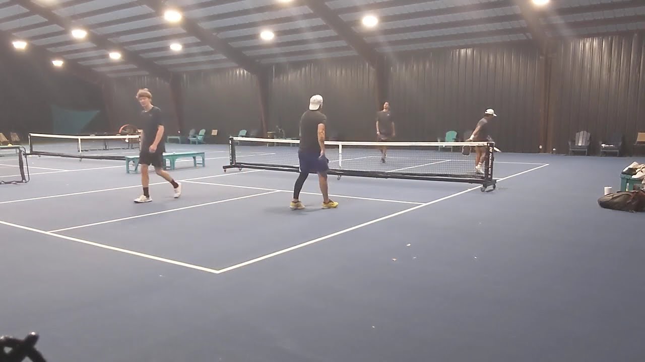 20 YO FINESSE TEAMS UP WITH 60 YO OLD SCHOOL! 4.0 Pickleball Rec Game at Litchfield, SC