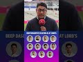 he Countdown Begins, Who Makes It to Playing XI for Lord’s? | #ENGvIND  - 00:48 min - News - Video