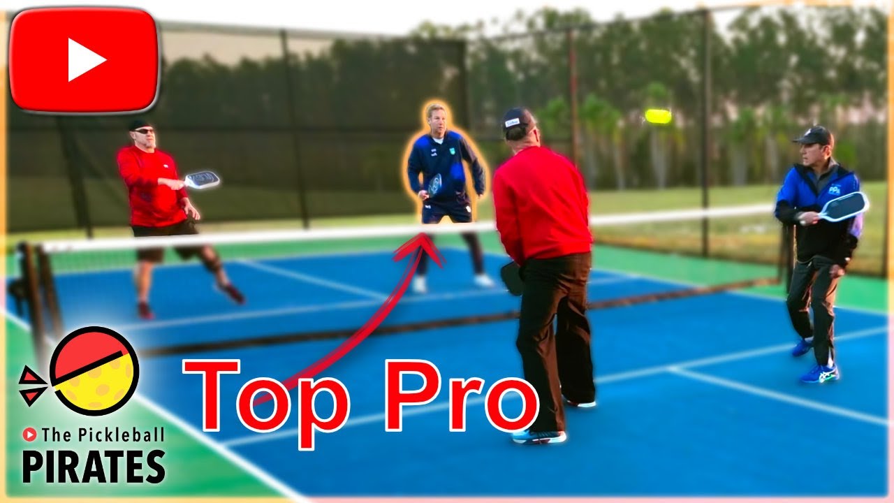 Seniors Pickleball Featuring Top Senior Pro Jaime Oncins