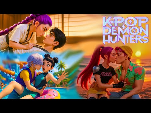 KPOP Demon Hunters | "Saja Boys" x "HUNTR/X" Go On A Date 💙Best Romantic Moments | Love Story
