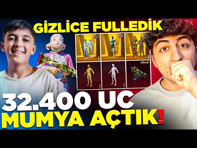 KUZUCUĞUN HESABINA GİZLİCE GİRİP TÜM MUMYALARI ALDIK! | PUBG Mobile