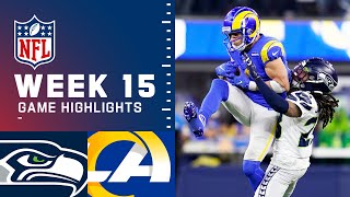 Seahawks vs. Rams Week 15 Highlights | NFL 2021