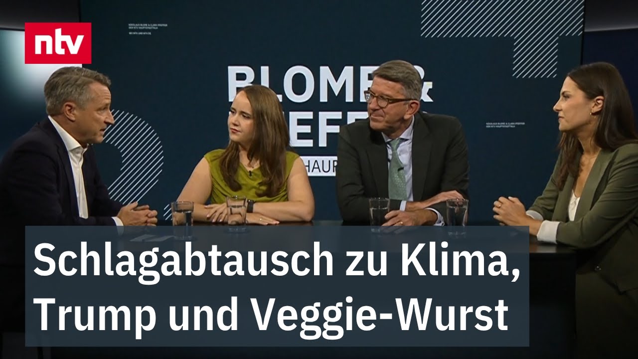 "Kann das sein, dass es für euch ein Fetisch ist?": Weimer und Lang im ntv-Talk