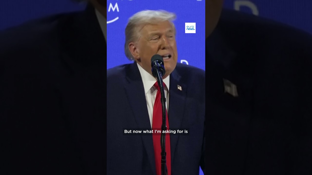 Trump on Greenland says: "We want a piece of ice for world protection, and they won't give it."