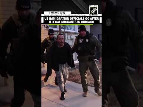 US Immigration officials, other federal agents go after illegal migrants in Chicago