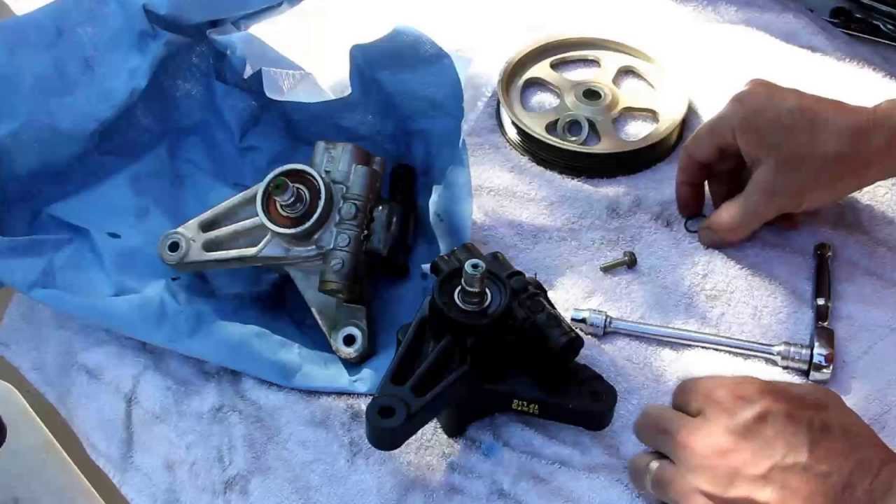Honda odyssey power steering pump rebuild #1