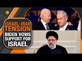 Biden Vows Ironclad Support For Israel Amid Iran Attack Fears | Whats Next For the Region?