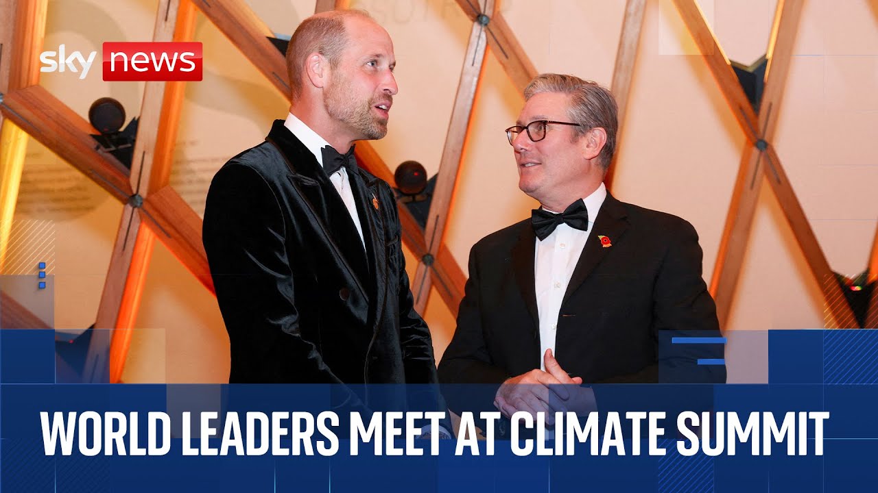 World leaders arrive at COP30 in Brazil