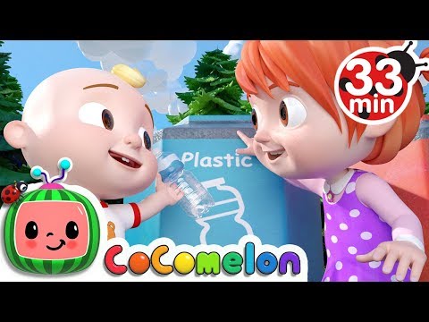 The Clean Up Trash Song | +More Nursery Rhymes - Cocomelon (ABCkidTV)