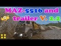 MAZ-5516 and trailer v2.2