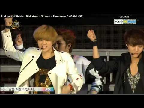 EXO - 130119 Golden Disk Awards - We Are The Future