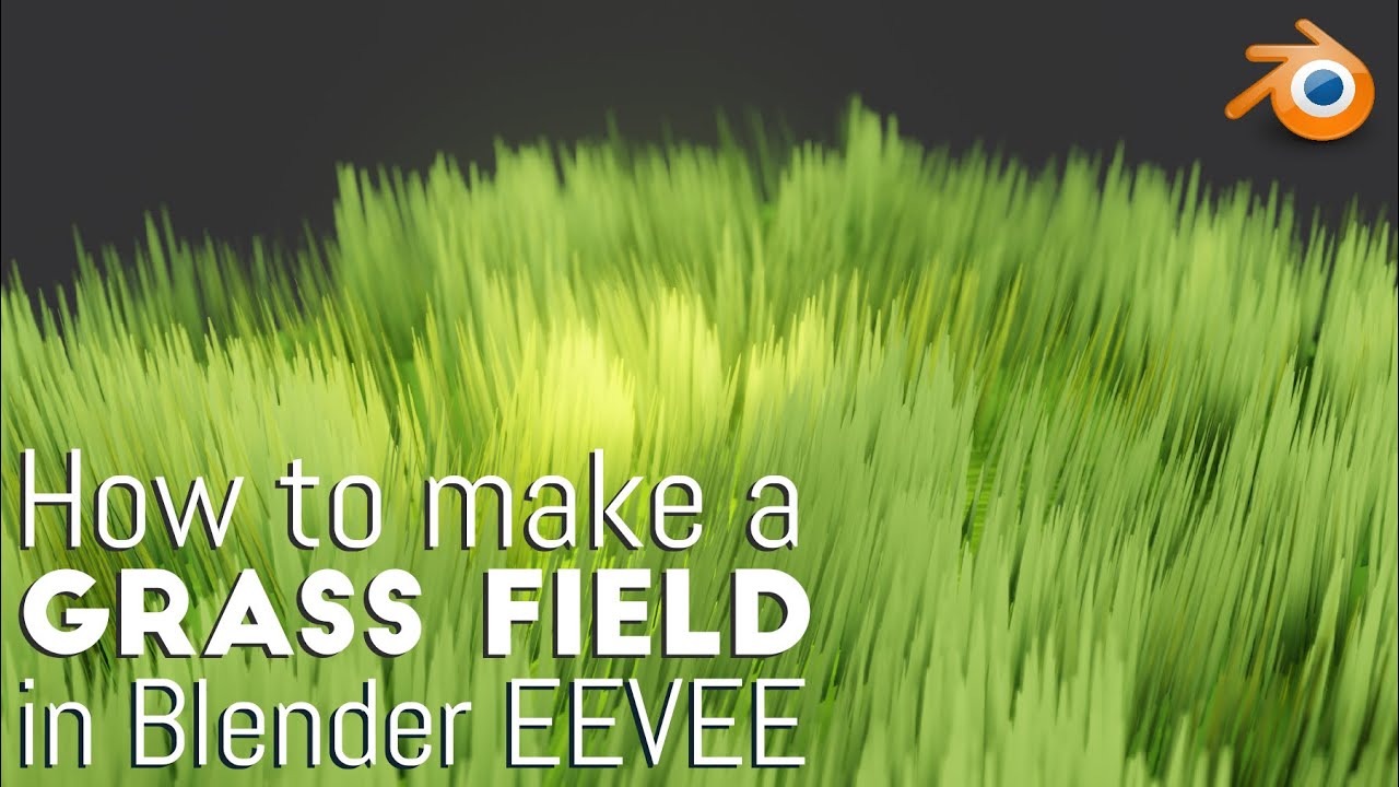 How to make grass in Blender