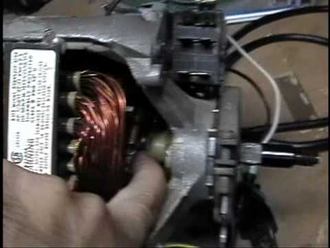 How Fractional Horsepower Dryer Motors Operate - YouTube ge motor starters wiring diagram 