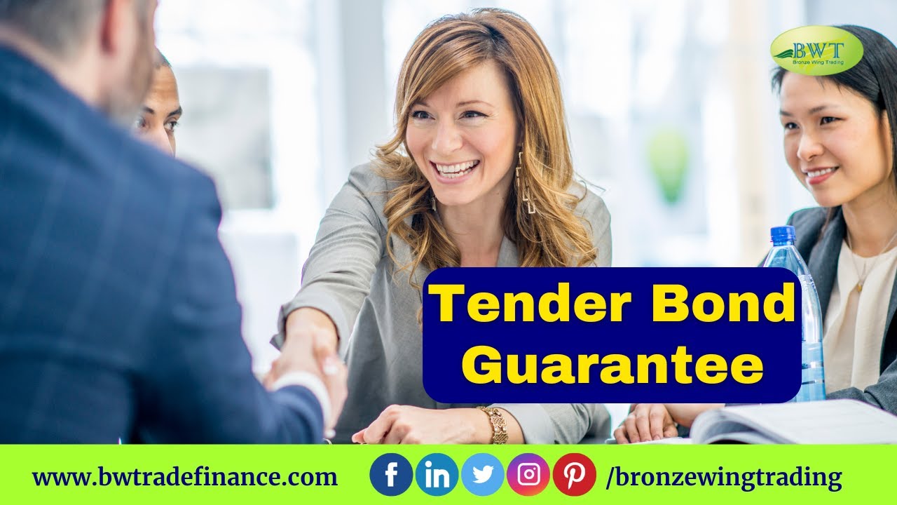 Tender Bond Guarantee (TBG) Facility Provider-Bronze Wing Trading - YouTube