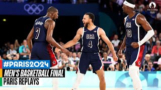 Mens Basketball Gold Medal Match 🏀 | Full Replay | Paris Replays