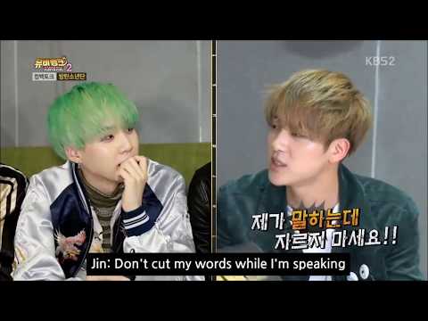 BTS Jin, the one who can control savage Suga