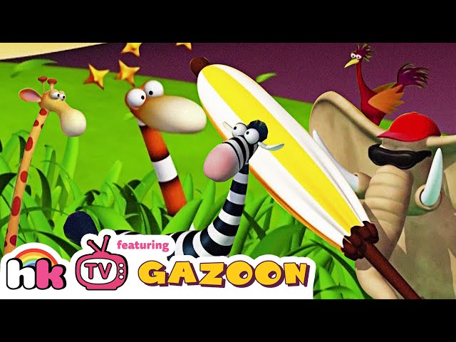 Gazoon: The Jungle Rumble 2 | Funny Animals Cartoons Compilations for Kids | HooplaKidz TV