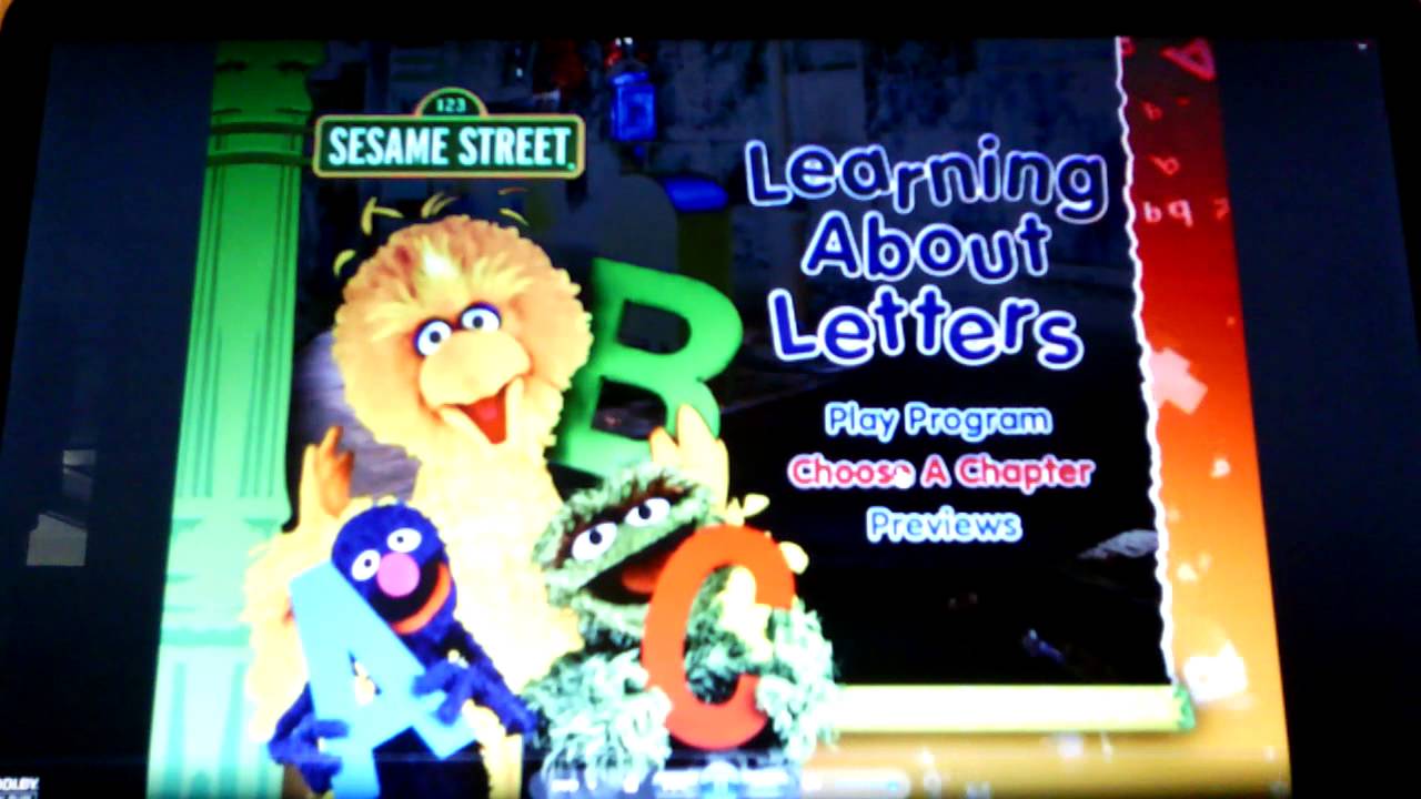 Sesame Street- Learning About Letters - YouTube