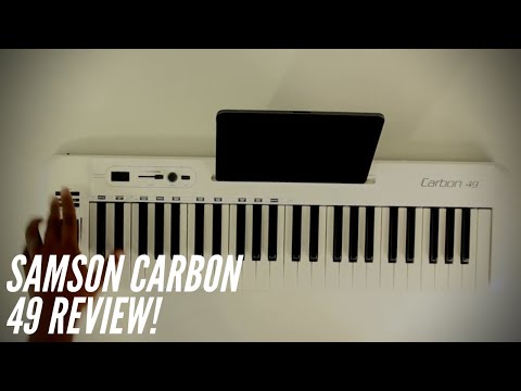 video Samson Carbon 49 – USB MIDI Controller