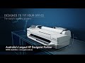 HP DesignJet T130 24 Inch Printer (5ZY58A) Product Video