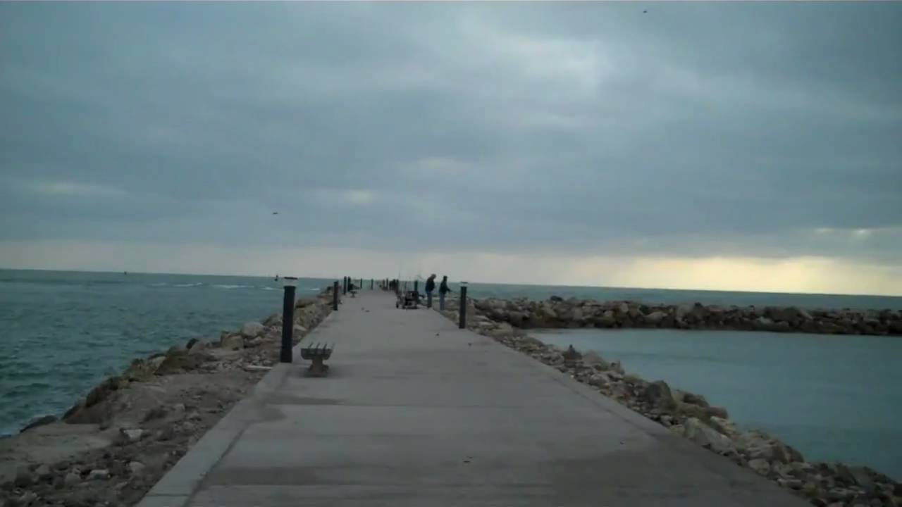 Fort Pierce Jetty On A February Morning Youtube