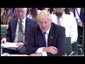 LIVE: Boris Johnson is questioned by parliament select committee  - 01:57:52 min - News - Video