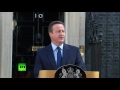 British Prime Minister David Cameron Resigns