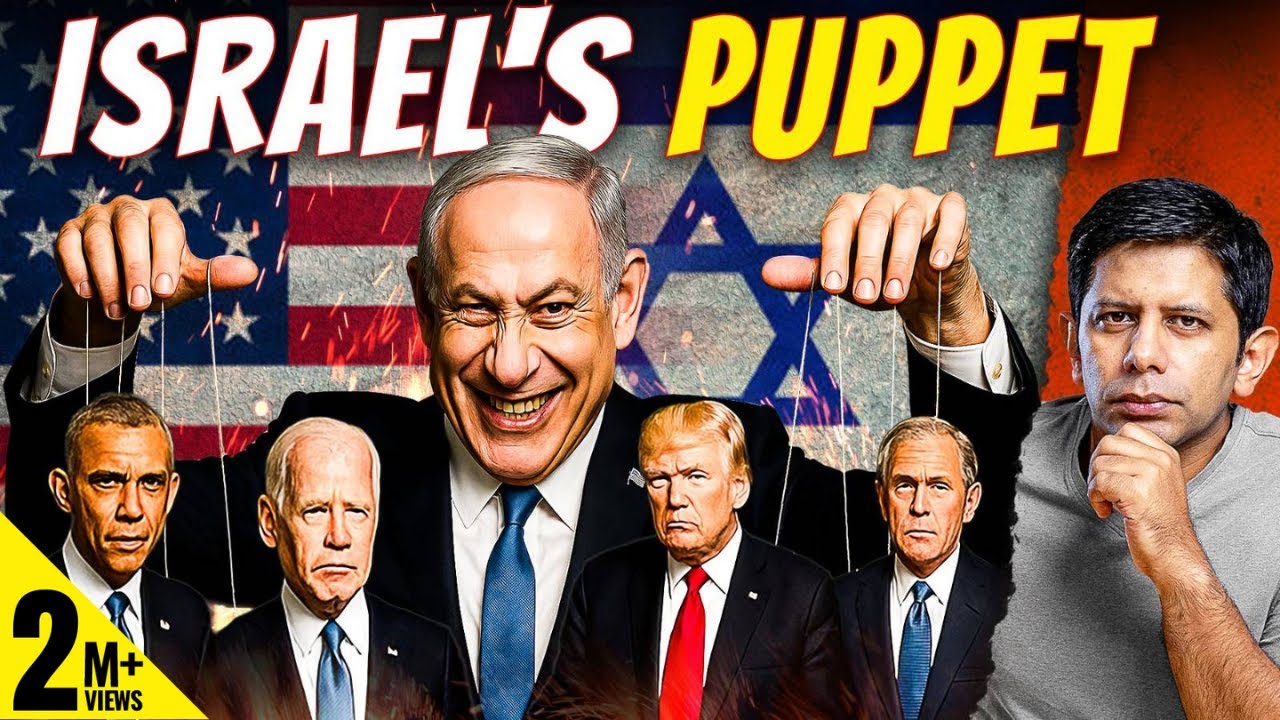How Israel Came To Control American Politics & US Foreign Policy | Akash Banerjee