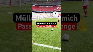 MÜLLER 🆚 KIMMICH ⚽️ Pass-Challenge