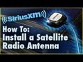 How to Install a Satellite Radio Antenna (Car Stereo) | Car Audio 101