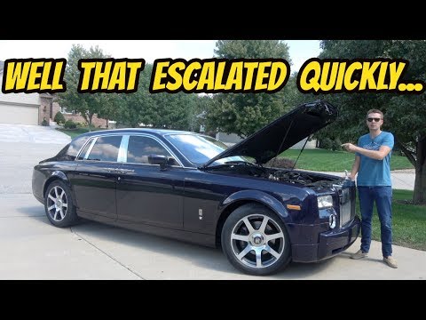 Was Buying the Cheapest Rolls-Royce Phantom in the USA Worth It? Totaling Up Repairs...