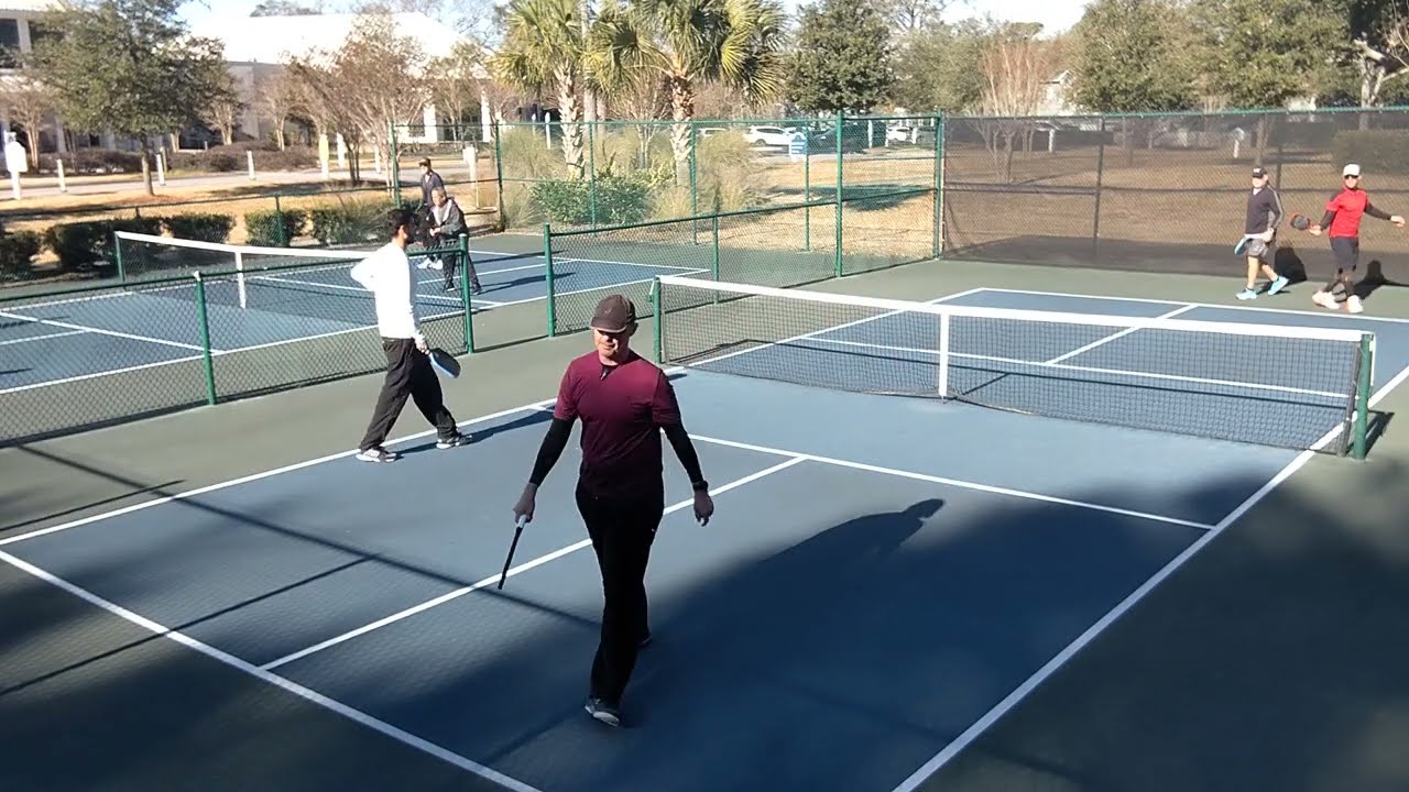 POWER DRIVES DOWN THE MIDDLE! MIC'D UP! 4.0 Pickleball Rec Game at Kingston in Myrtle Beach, SC