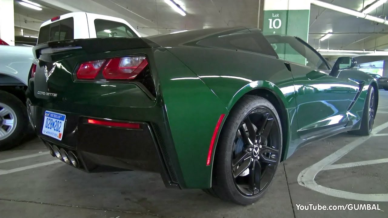 New Corvette Stingray >> 2014 Corvette C7 Stingray in Lime Rock Green! - YouTube New Corvette Stingray >> 2014 Corvette C7 Stingray in Lime Rock Green! - YouTube