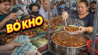 Nồi Bò Kho Khổng Lồ Gây Sốt – Khách Ăn Xong Quay Lại Liền