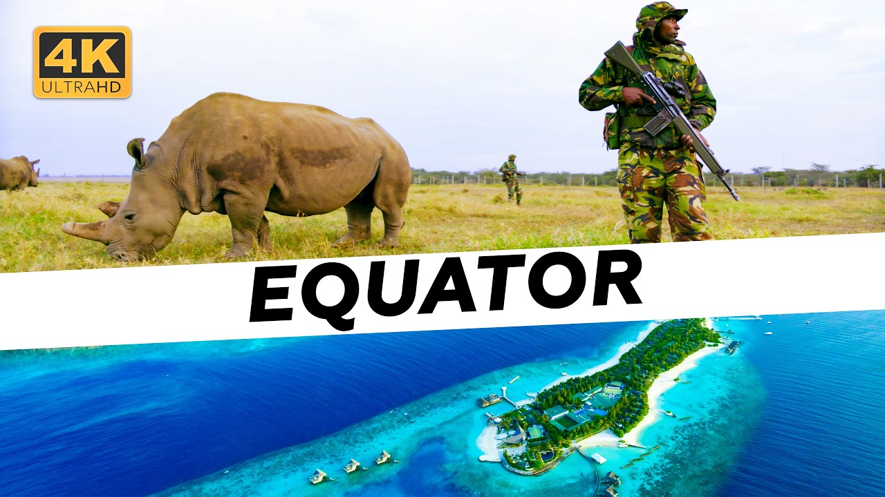 Equator: The Last Paradise on Earth (Kenya, Maldives, Ecuador) | 4K