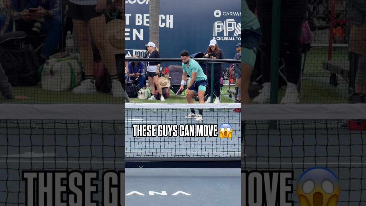 Singles Pickleball is not small feat 😰